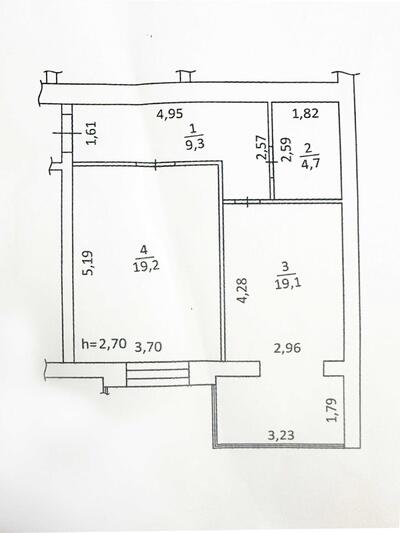 Продаж 1-но кімнатної квартири в ЖК \