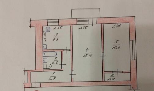 Продаж в центрі 2 кім квартири