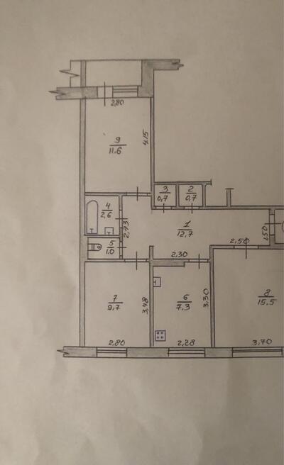 Продаж 3-кімнатної квартири можливо під бізнес
