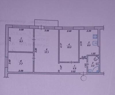 Квартира 4 кімнати центр