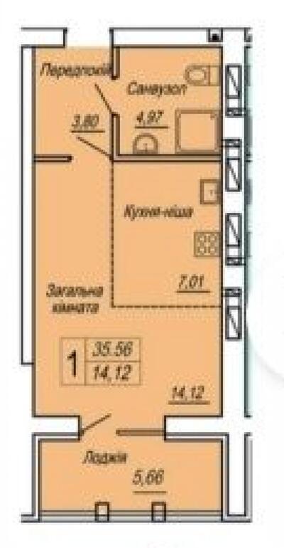 Продам смарт квартиру в новобудові