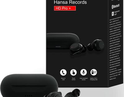 Беспроводные наушники Hansa Records HD Pro+