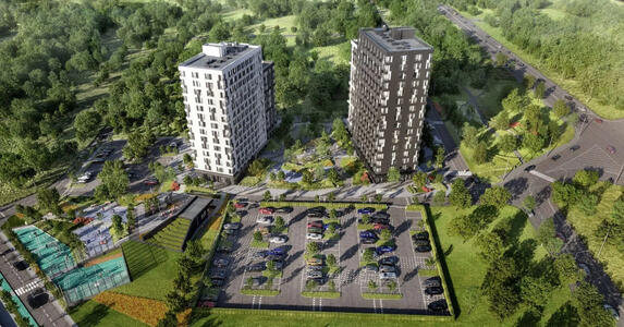 Однокімнатна квартира 39,5м.кв. ковалівка А+Я.