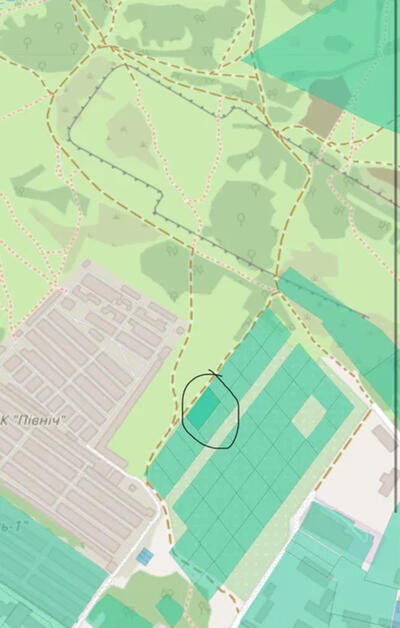 Приватизовані ділянки під виробництво, новомиколаївка, гк Північ.