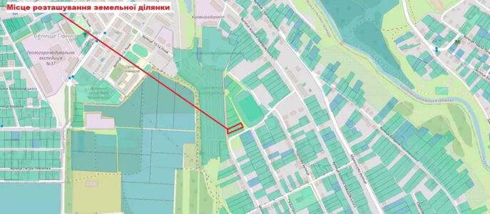 ділянка під забудову.