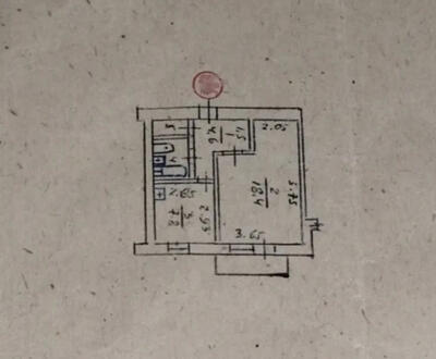 1к квартира на Героїв Украіни